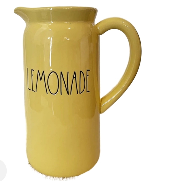 New Rae Dunn Yellow Lemonade Pitcher - Picture 3 of 3
